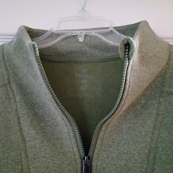 Freely Women's Olive Full Zip Cardigan - Picture 2 of 5
